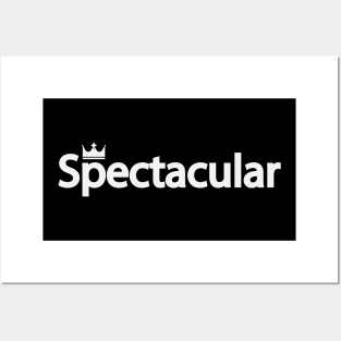 Spectacular being Spectacular logo Posters and Art